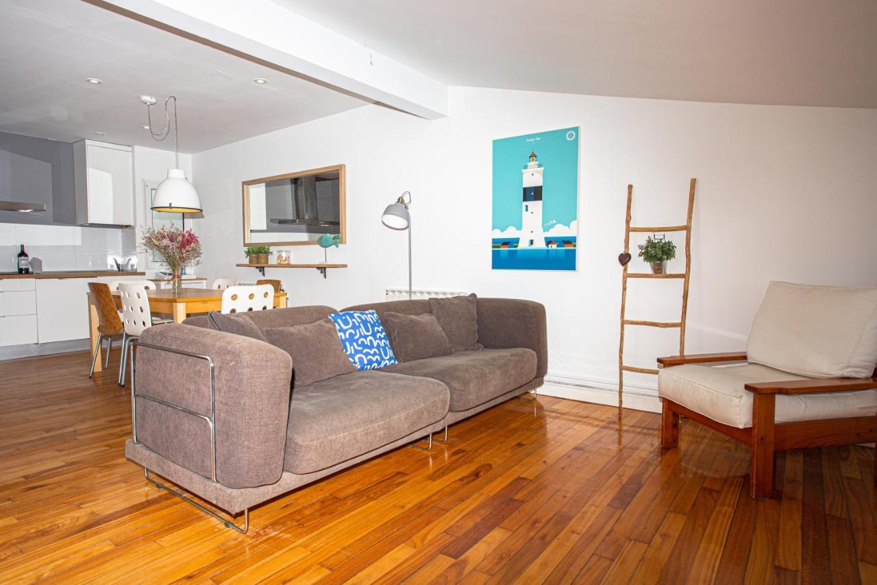 La Marina Amplio Apartamento En Pleno Centro De Hondarribia Bagian luar foto