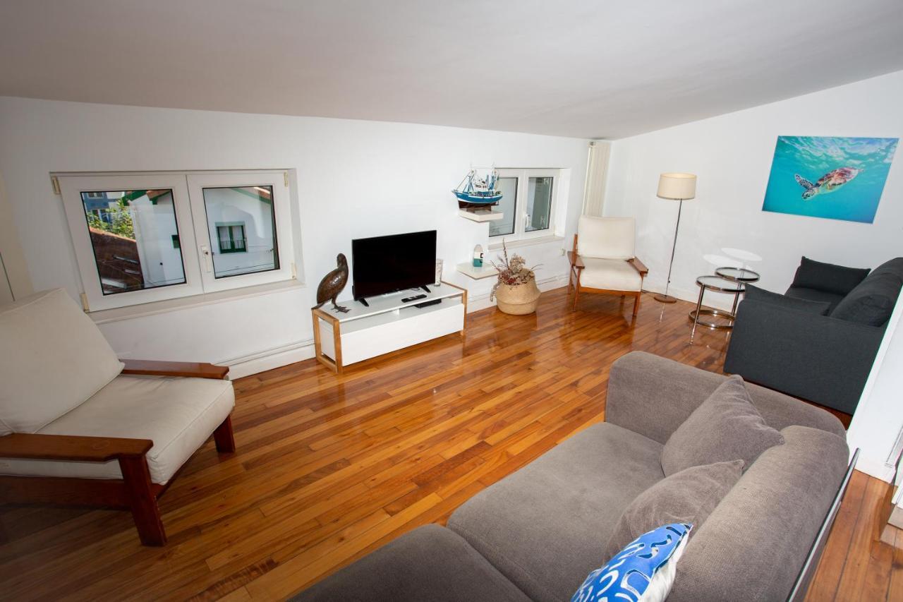 La Marina Amplio Apartamento En Pleno Centro De Hondarribia Bagian luar foto