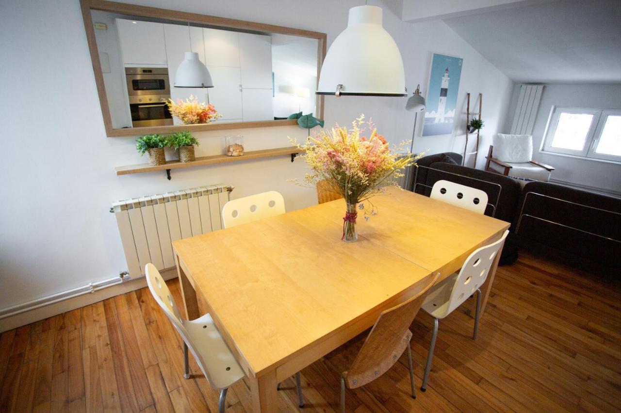 La Marina Amplio Apartamento En Pleno Centro De Hondarribia Bagian luar foto